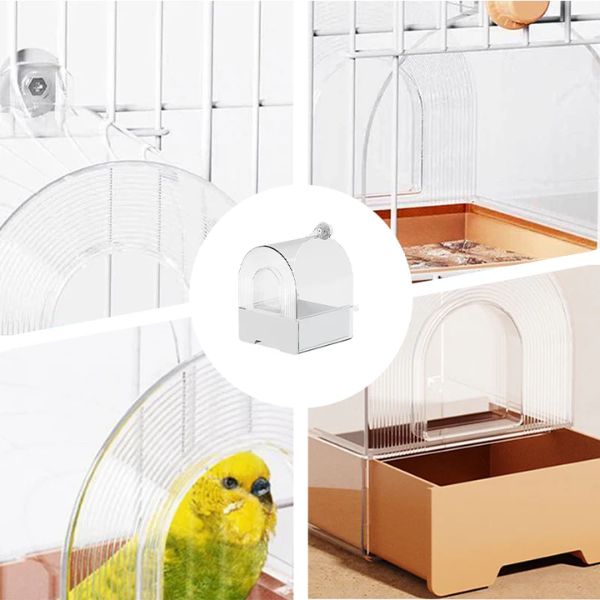 Bañador Y Comedor Dos En Uno Para Pajaros l HappyGift®