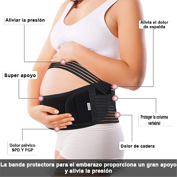 HappyGift® - Banda Protectora Para El Embarazo 3 En 1