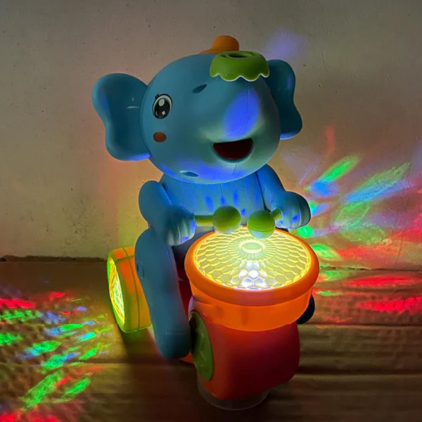 Elefante Musical Con Tambor Y Bola Flotante l HappyGift®