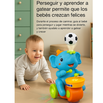 Elefante Musical Con Tambor Y Bola Flotante l HappyGift®