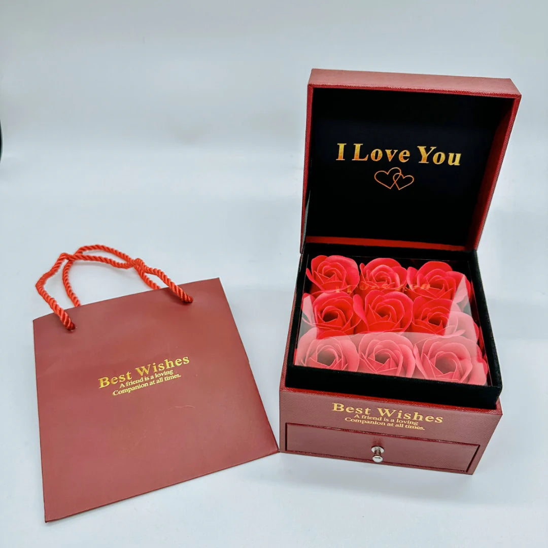 Joyero De Amor Maternal Con Collar + 2 Regalos Sorpresa