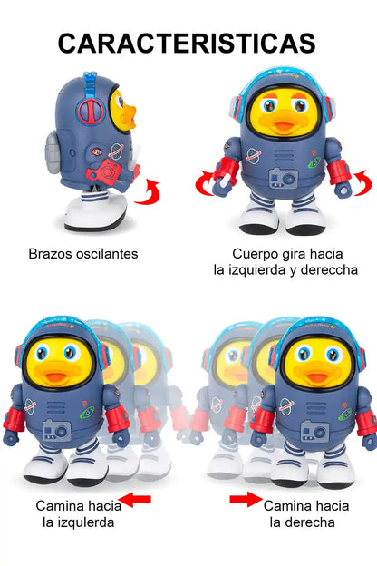 Pato Astronauta Bailarín l HappyGift®